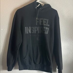 Black Graphic Hoodie